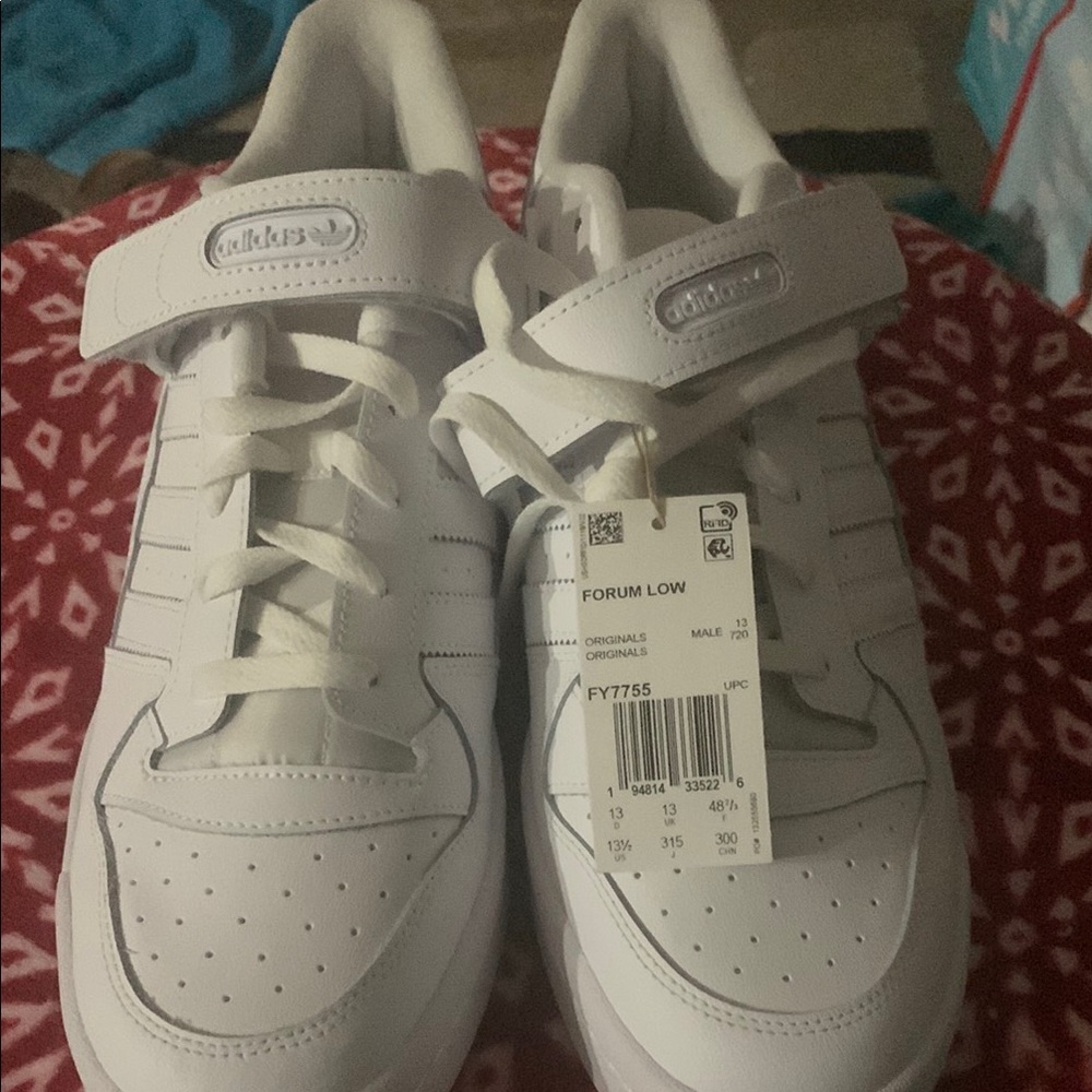 Adidas - Forum Low White Shoes